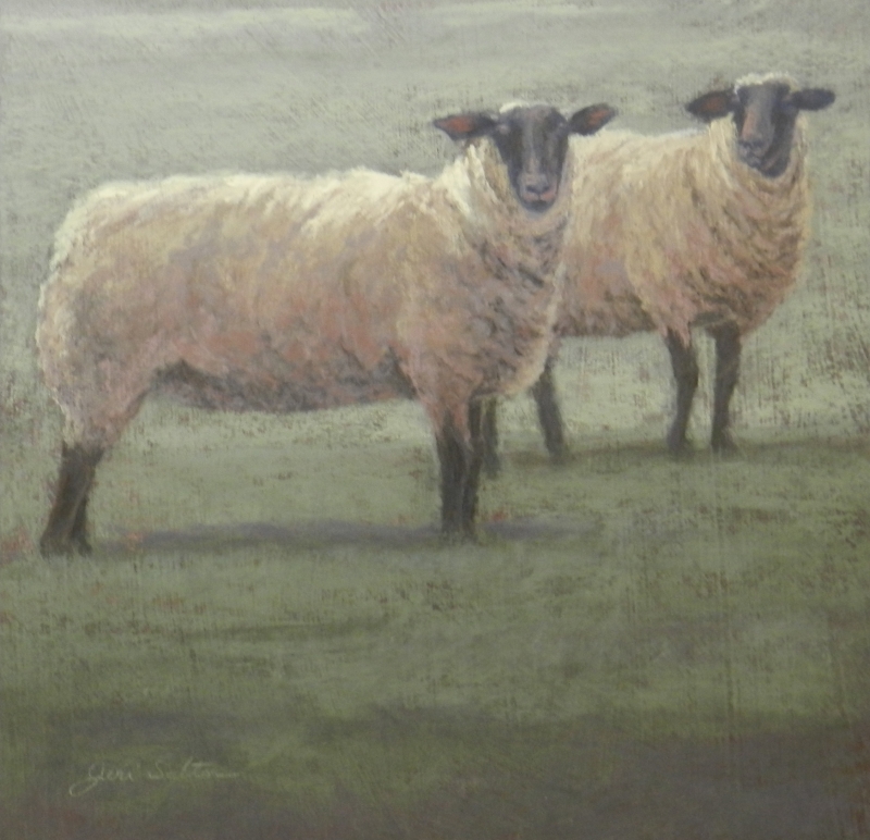 Sister Sheep by artist Jeri Salter